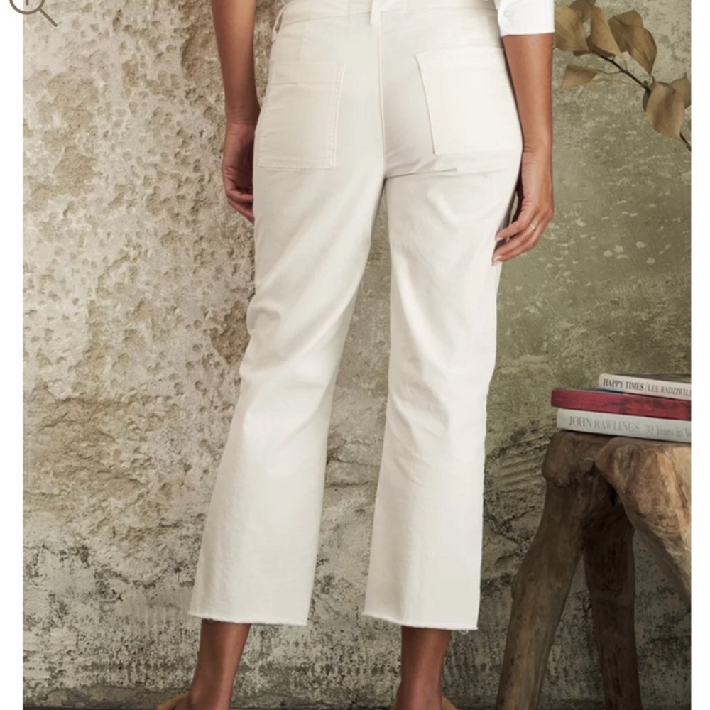 Frank & Eileen Blackstone Utility pants. Stretch; size 0.